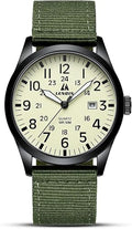 LN LENQIN Mens Watches Military Sport Analog Quartz Watch for Men